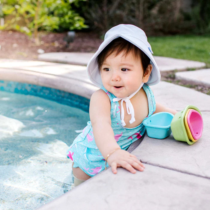UPF 50+ Breathable Bucket Hat - Light Blue