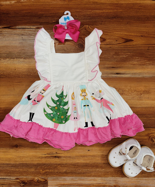 Pink Christmas Nutcracker Dress