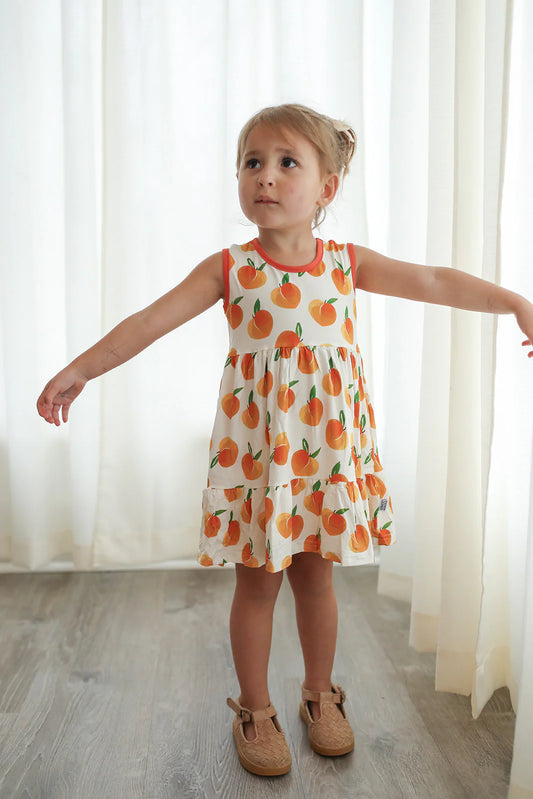 Peaches Tiered Dress
