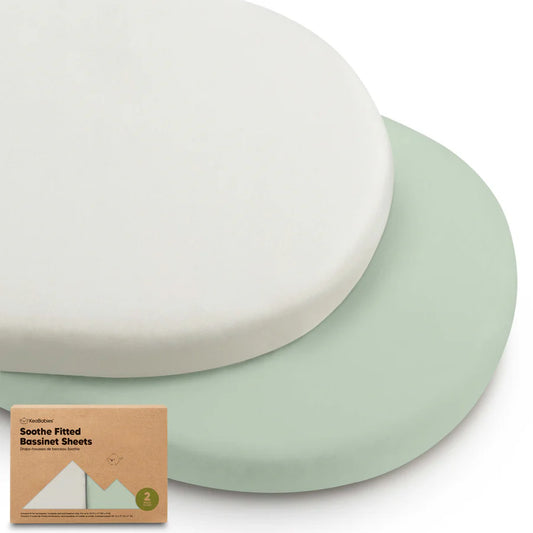 Soothe Fitted Bassinet Sheets