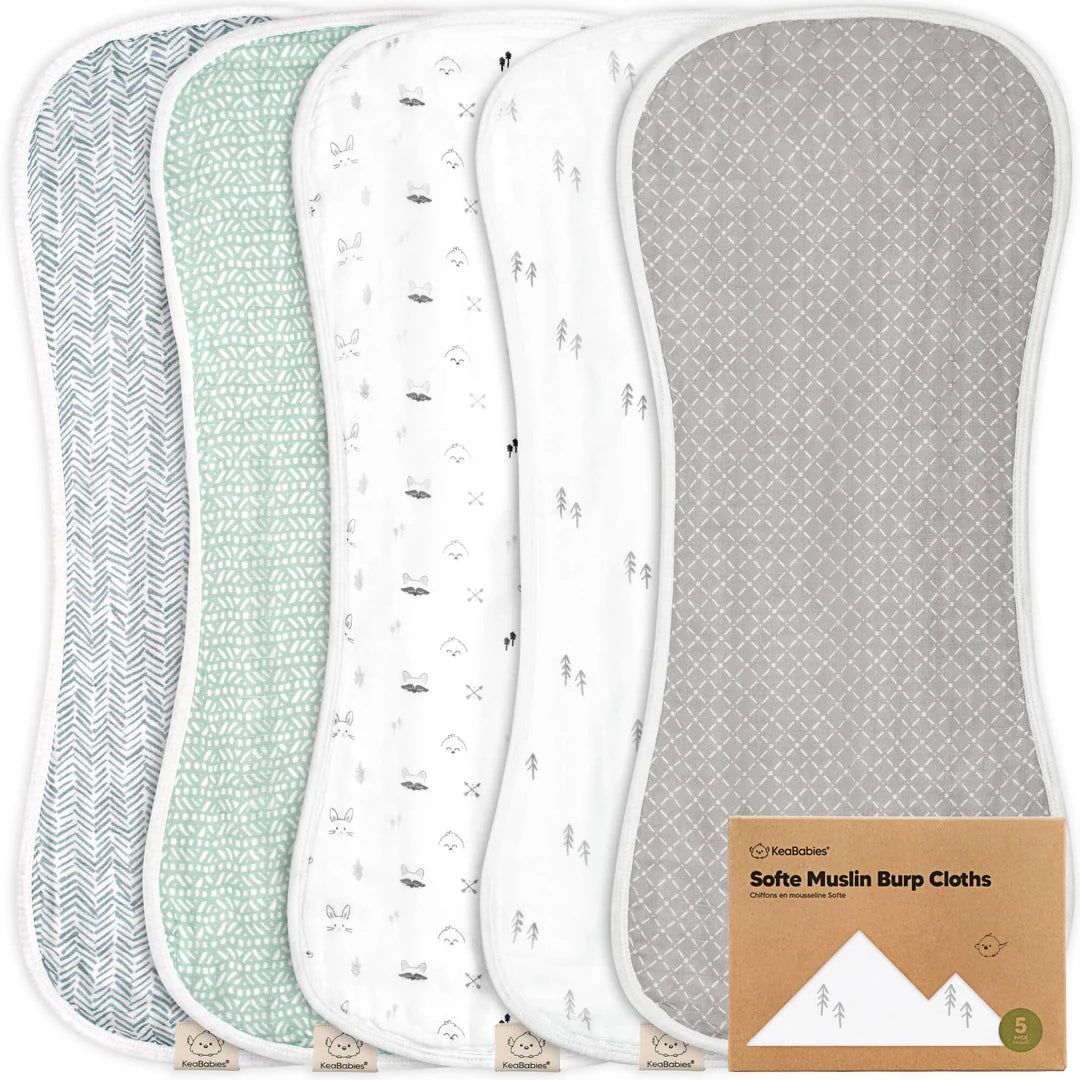 Softe Muslin Burp Cloths