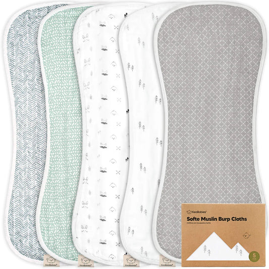 Softe Muslin Burp Cloths
