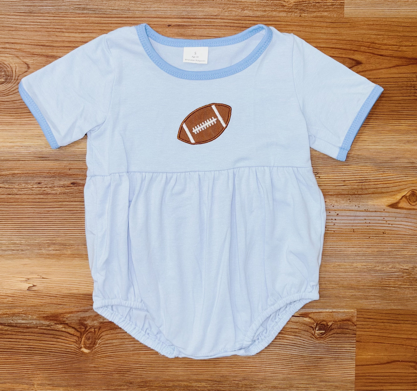 Blue Football Bubble