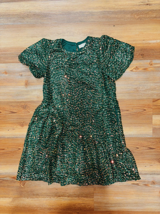 Green Sequin Dress