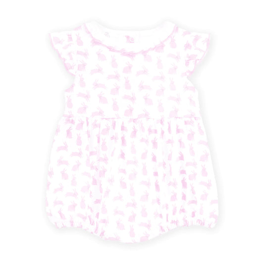 Pink Leaping Bunnies Bubble