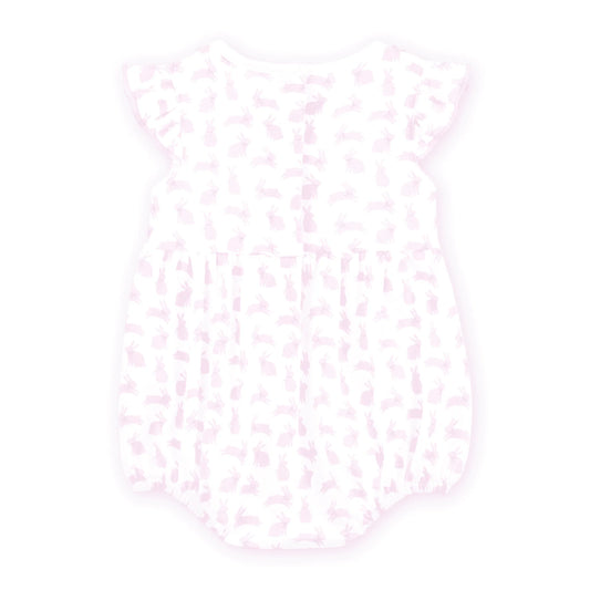 Pink Leaping Bunnies Bubble