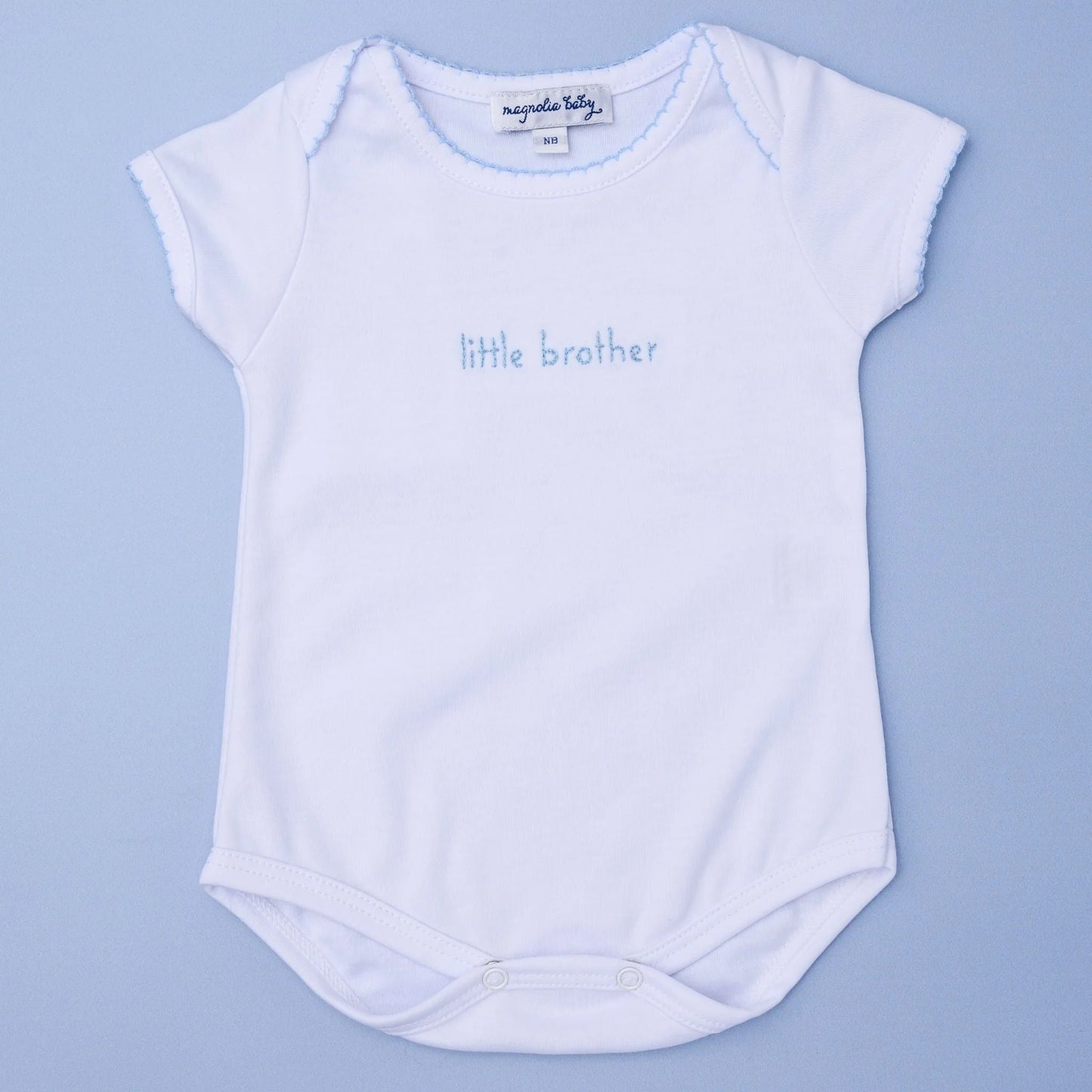 Little Brother Embroidered Bubble