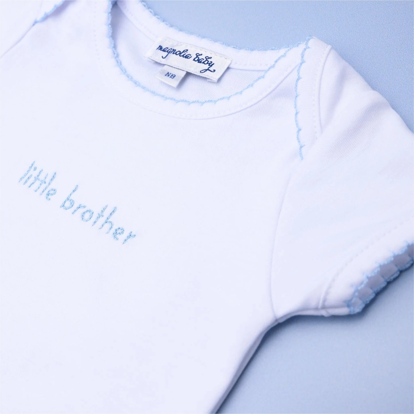 Little Brother Embroidered Bubble