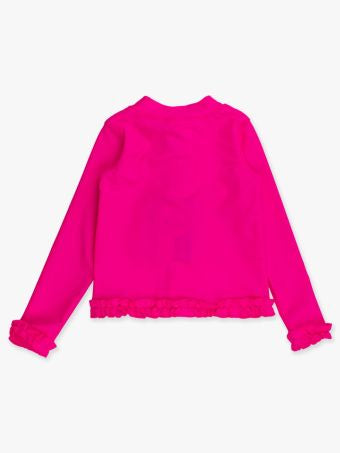 Neon Ruffle Active Jacket