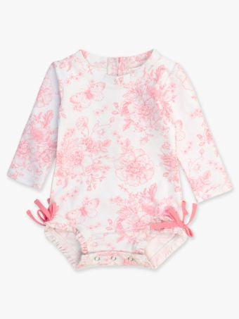 Pink Butterfly Garden One Piece
