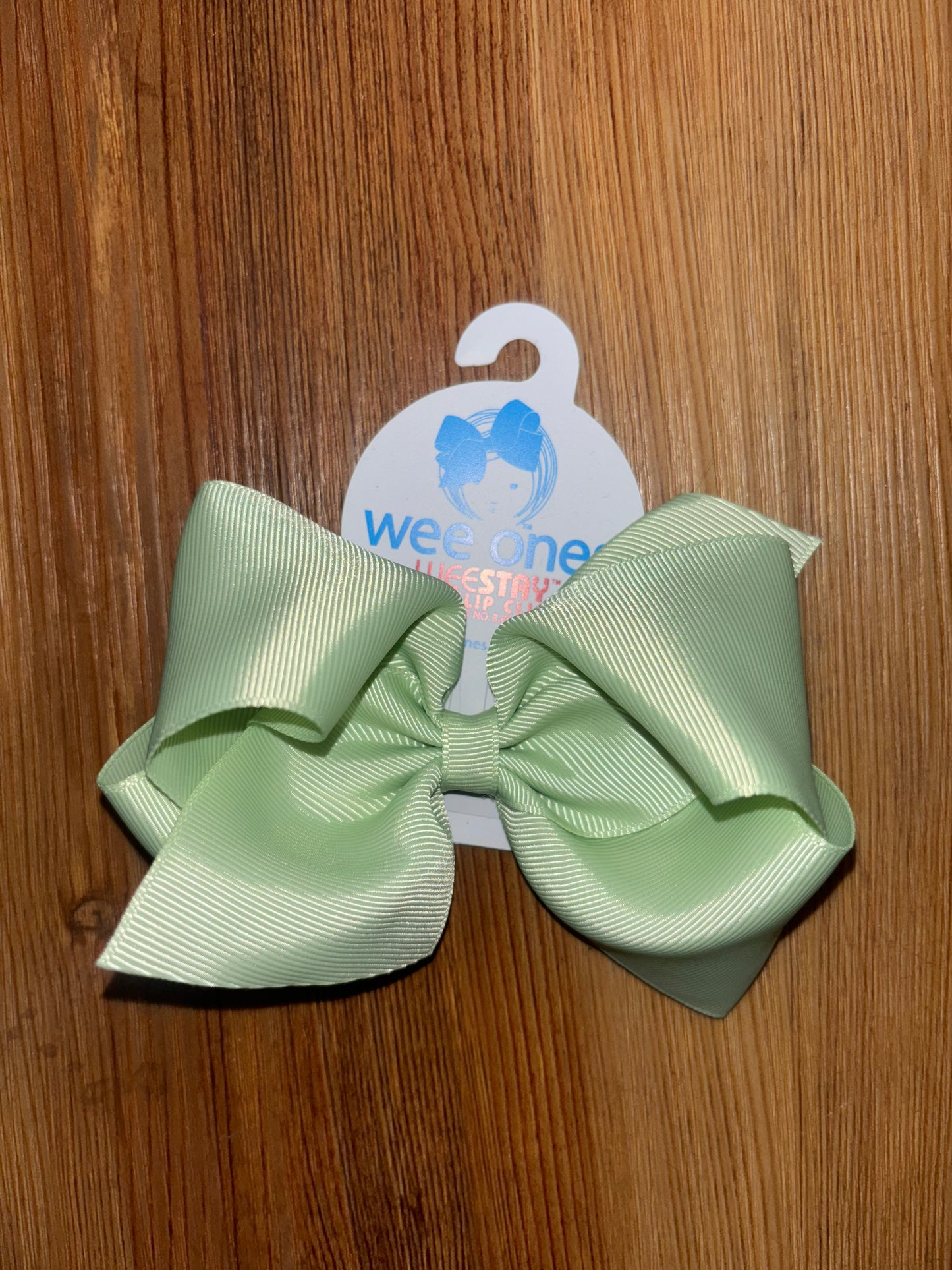 Green Grosgrain Bows