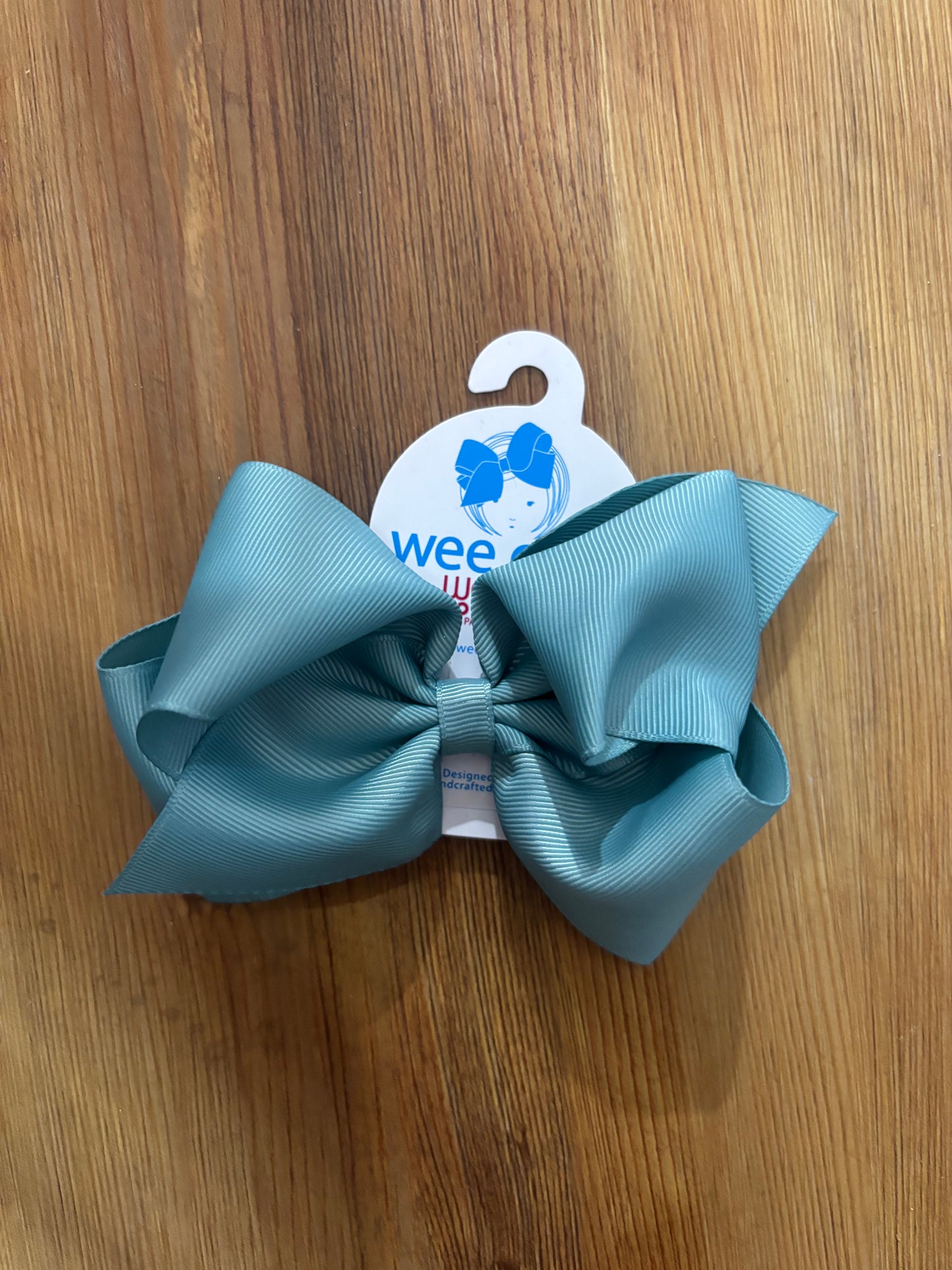 Blue Grosgrain Bows