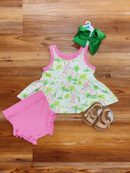 Zoo Peplum Set