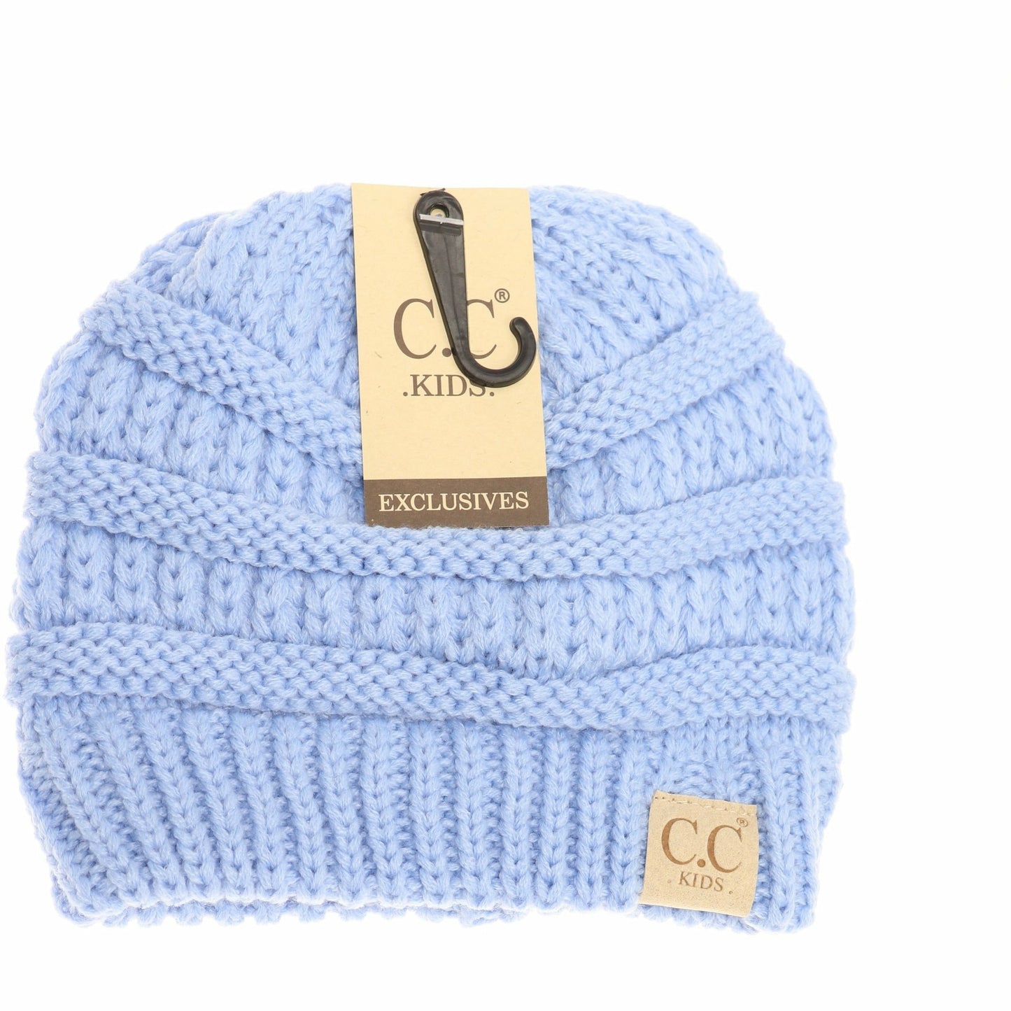 Kids Solid Knit Beanie