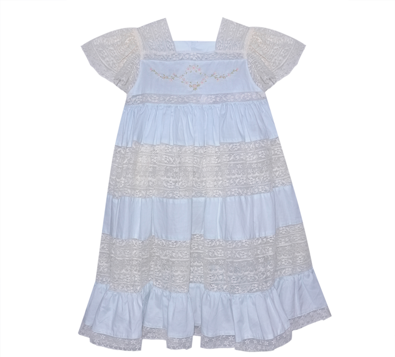 Blue Mary Frances Dress