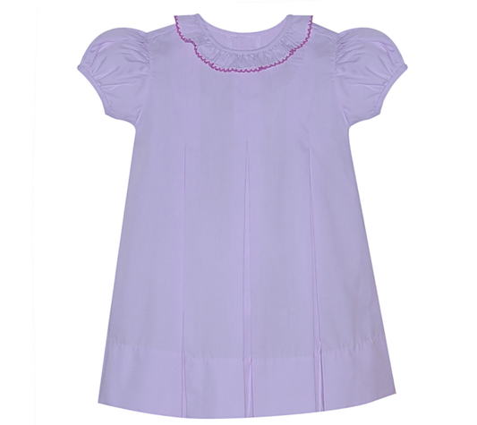 Reese Ruffle Lavender Dress