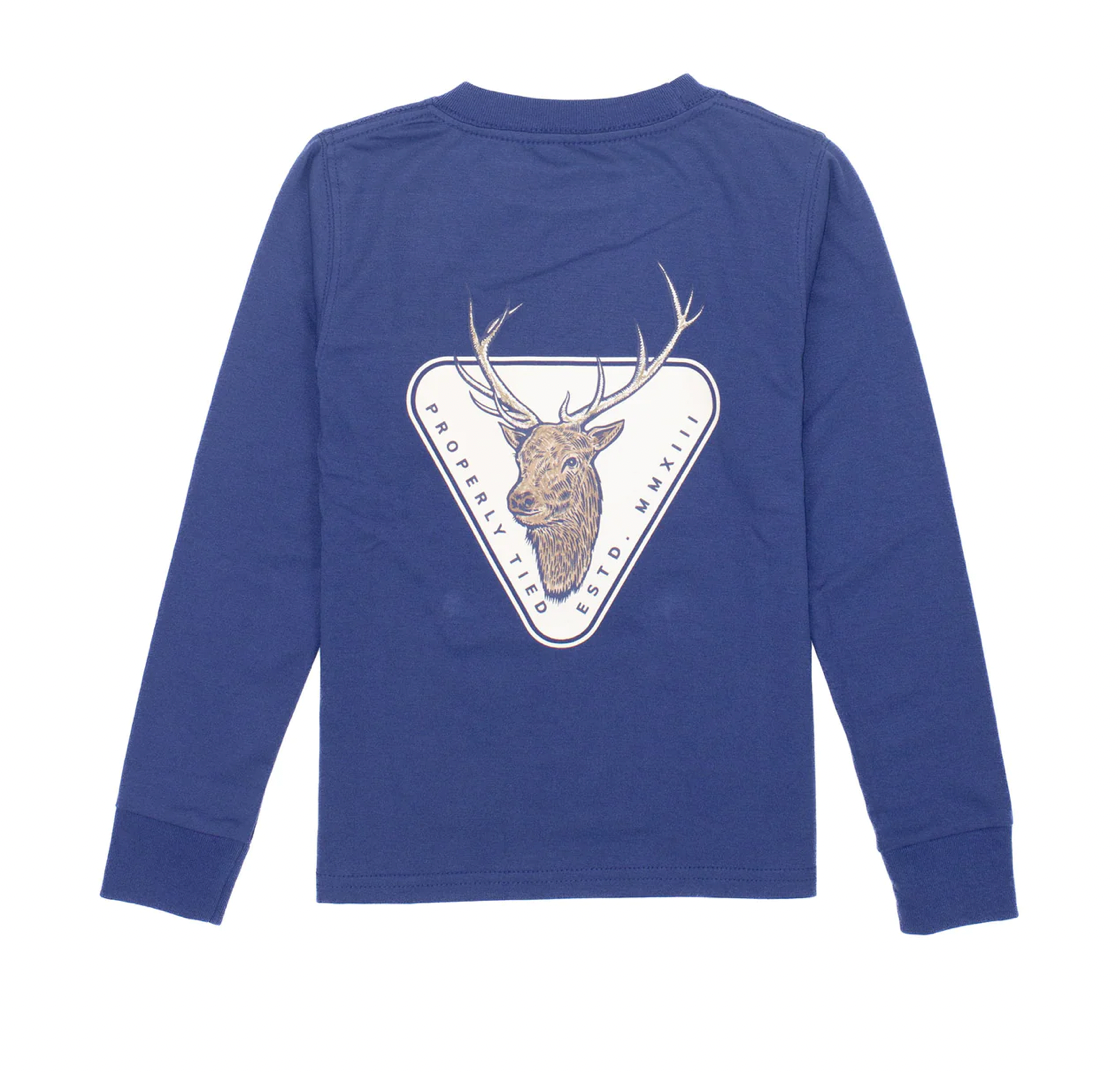 Elk Badge LS T-Shirt