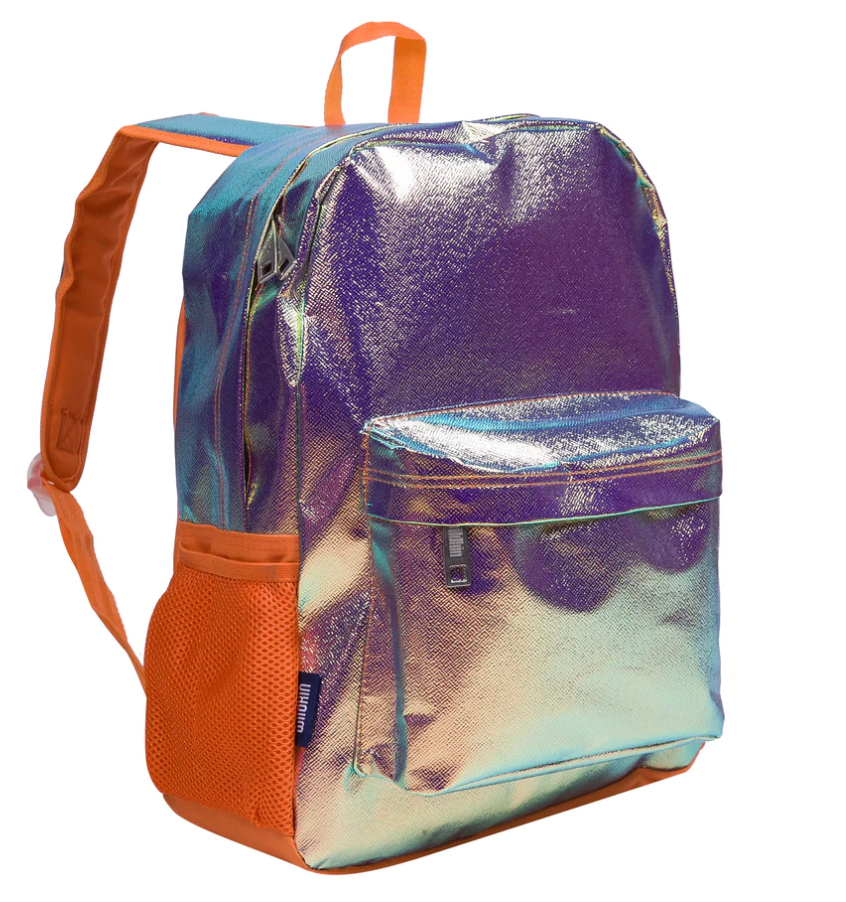 Orange Shimmer Backpack - 16"