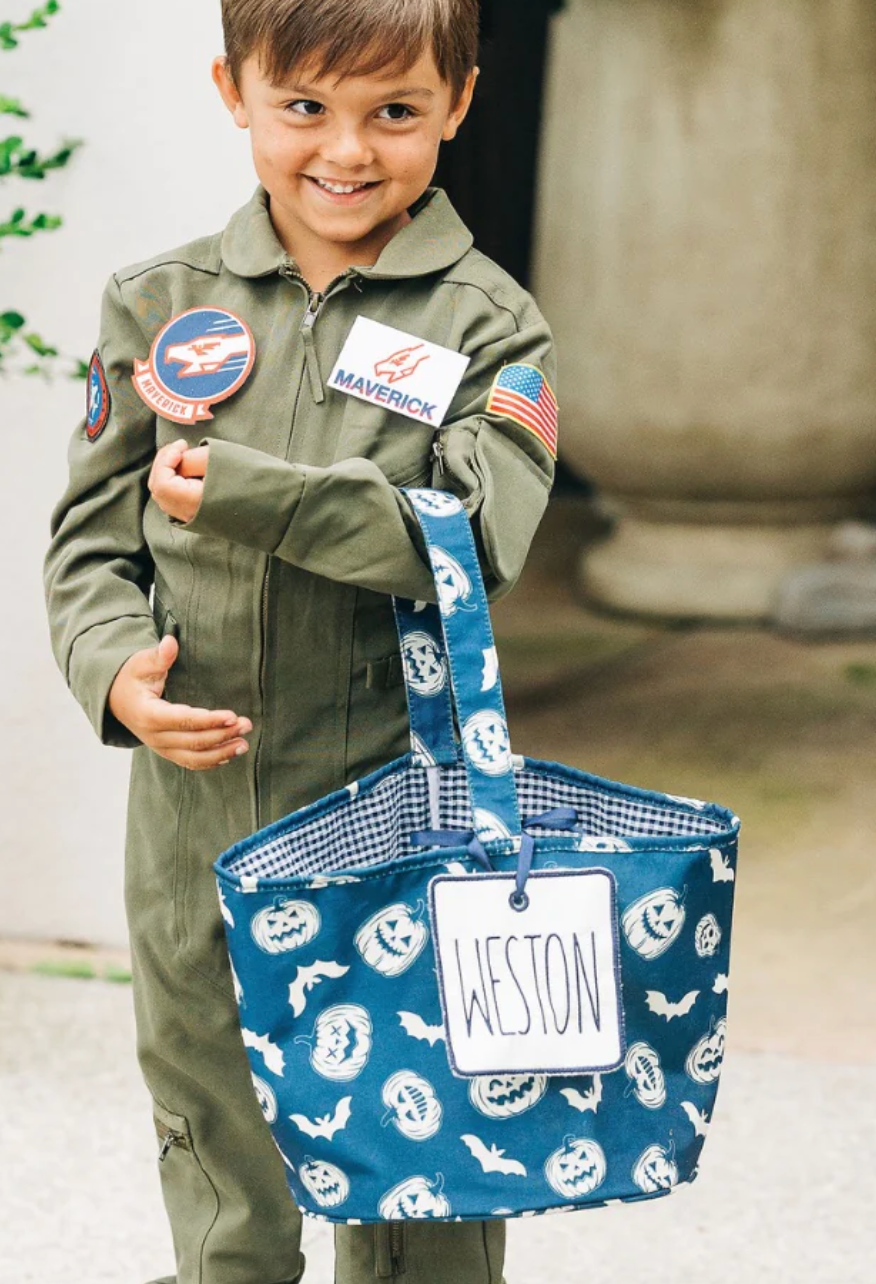 Vintage Halloween Basket