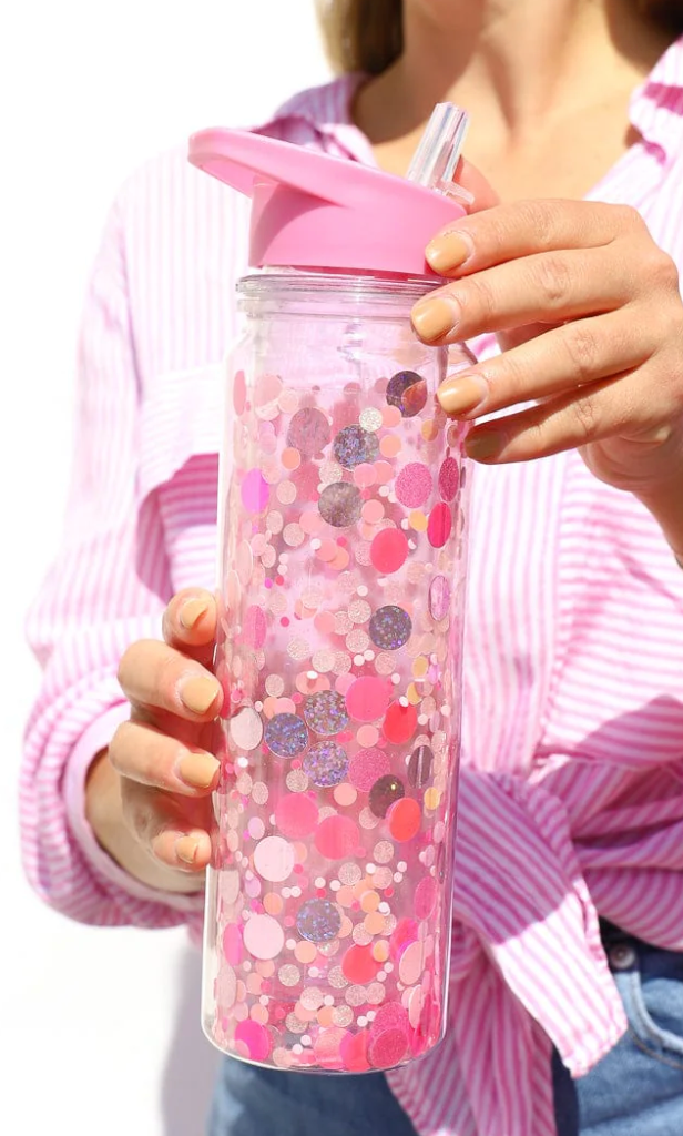 Pinky Party Water Bottle