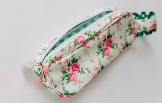 Pink Roses Pencil Case