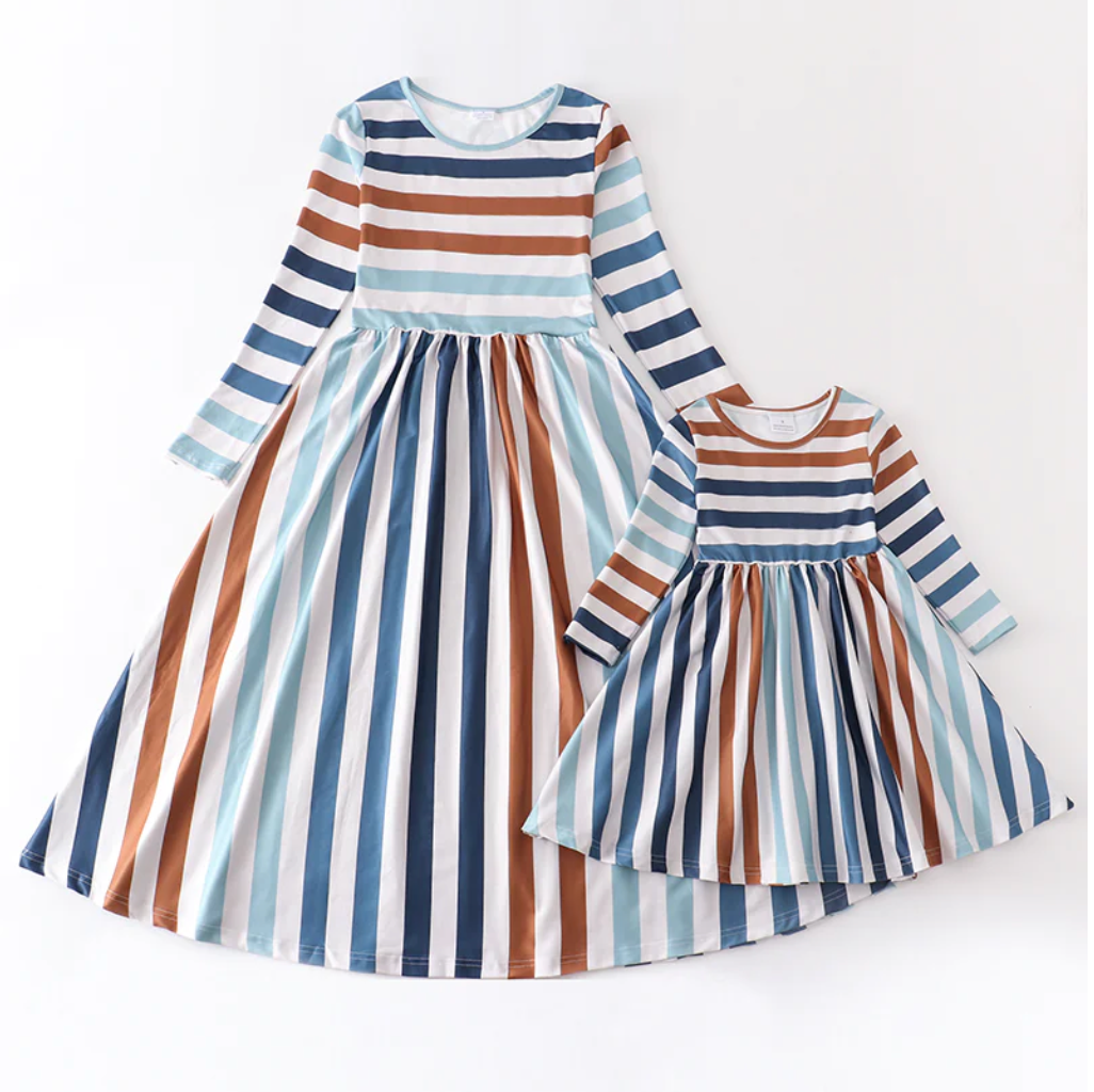 Mommy & Me Stripe Dress