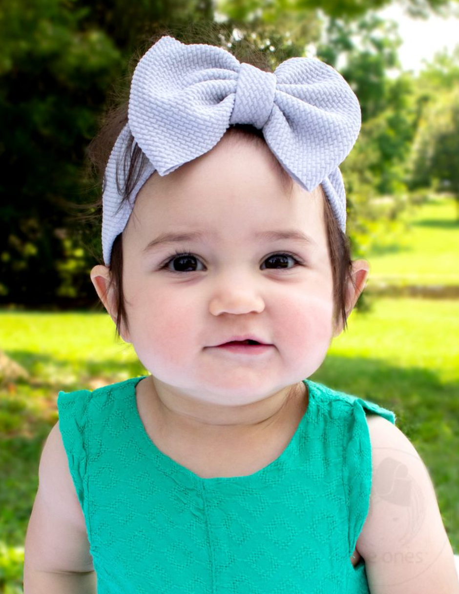 Rippled Bowtie Headband