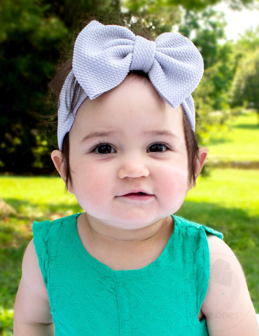 Rippled Bowtie Headband