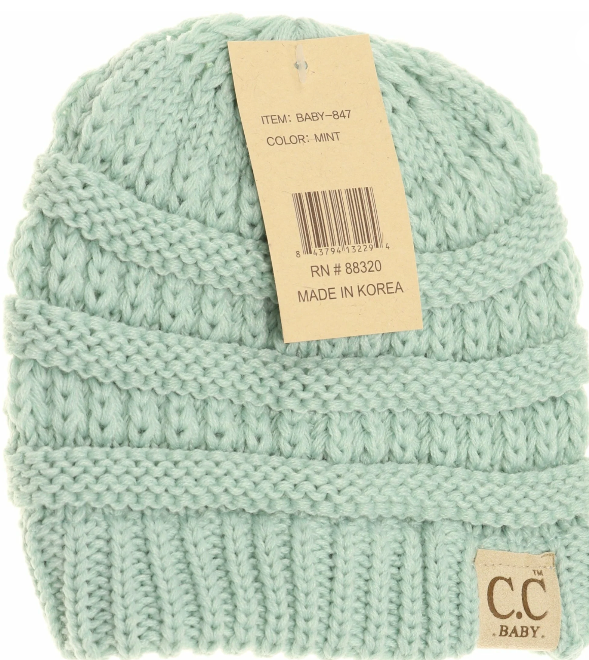 Baby Solid Knit Beanie