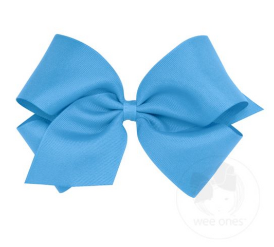 Blue Grosgrain Bows