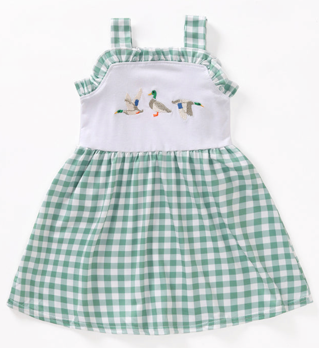 Plaid Duck Dress