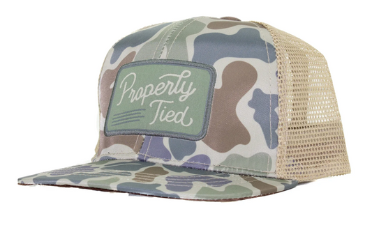 Vintage Camo Trucker Hat