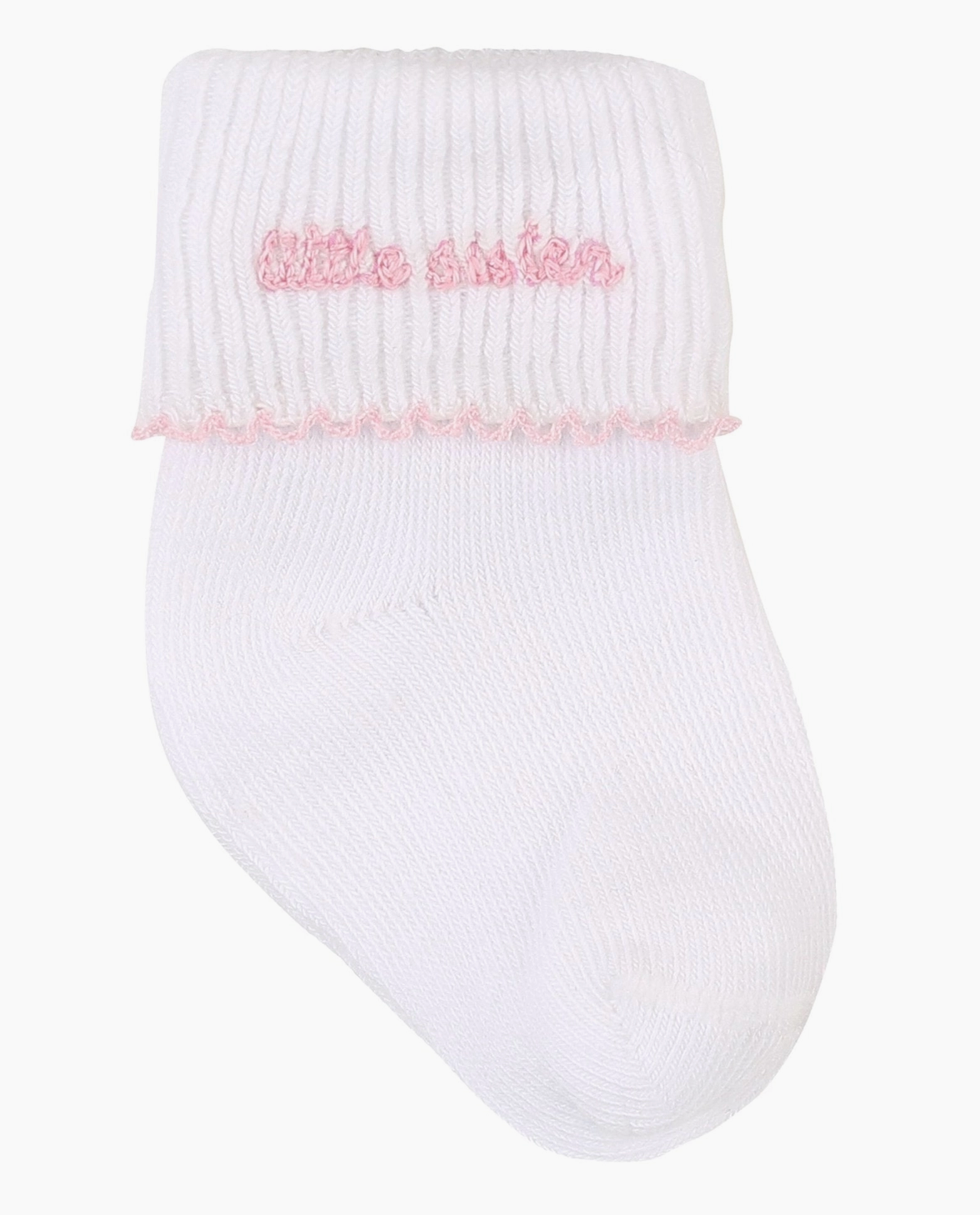 Little Sister Embroidered Socks