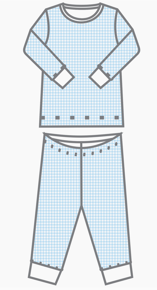 MIni Checks Pajamas