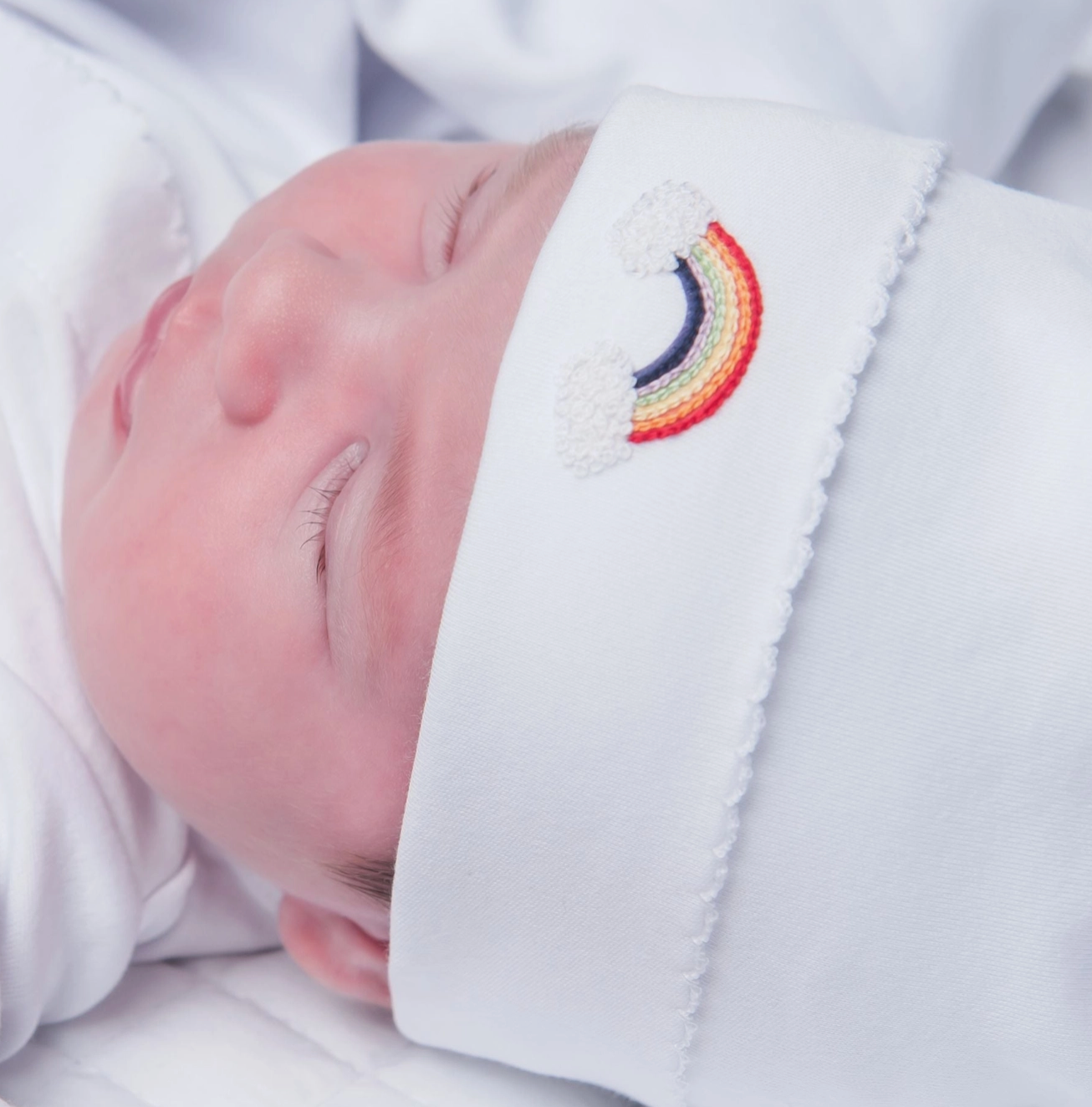 Our Rainbow Baby Beanie Hat