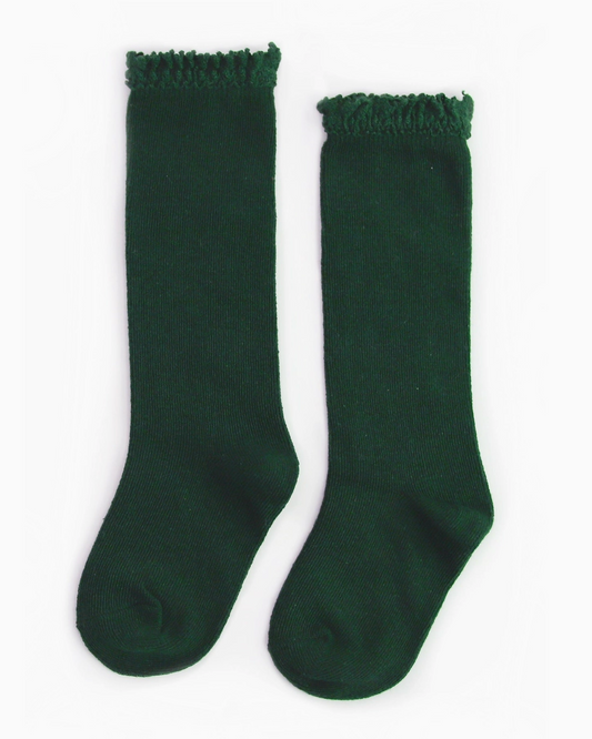 Forest Lace Top Knee Socks