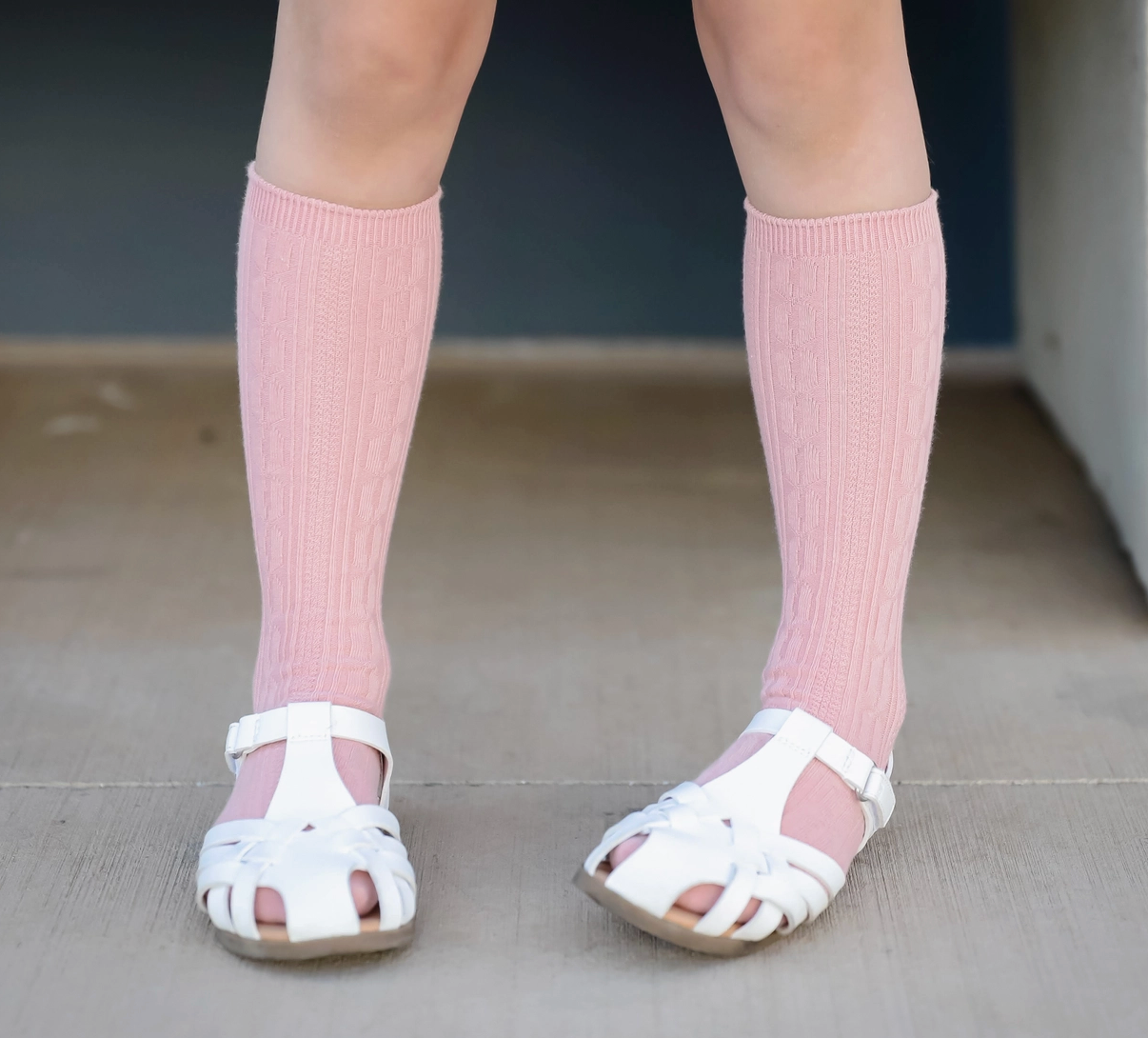 Neutral Cable Knit Socks Bundle