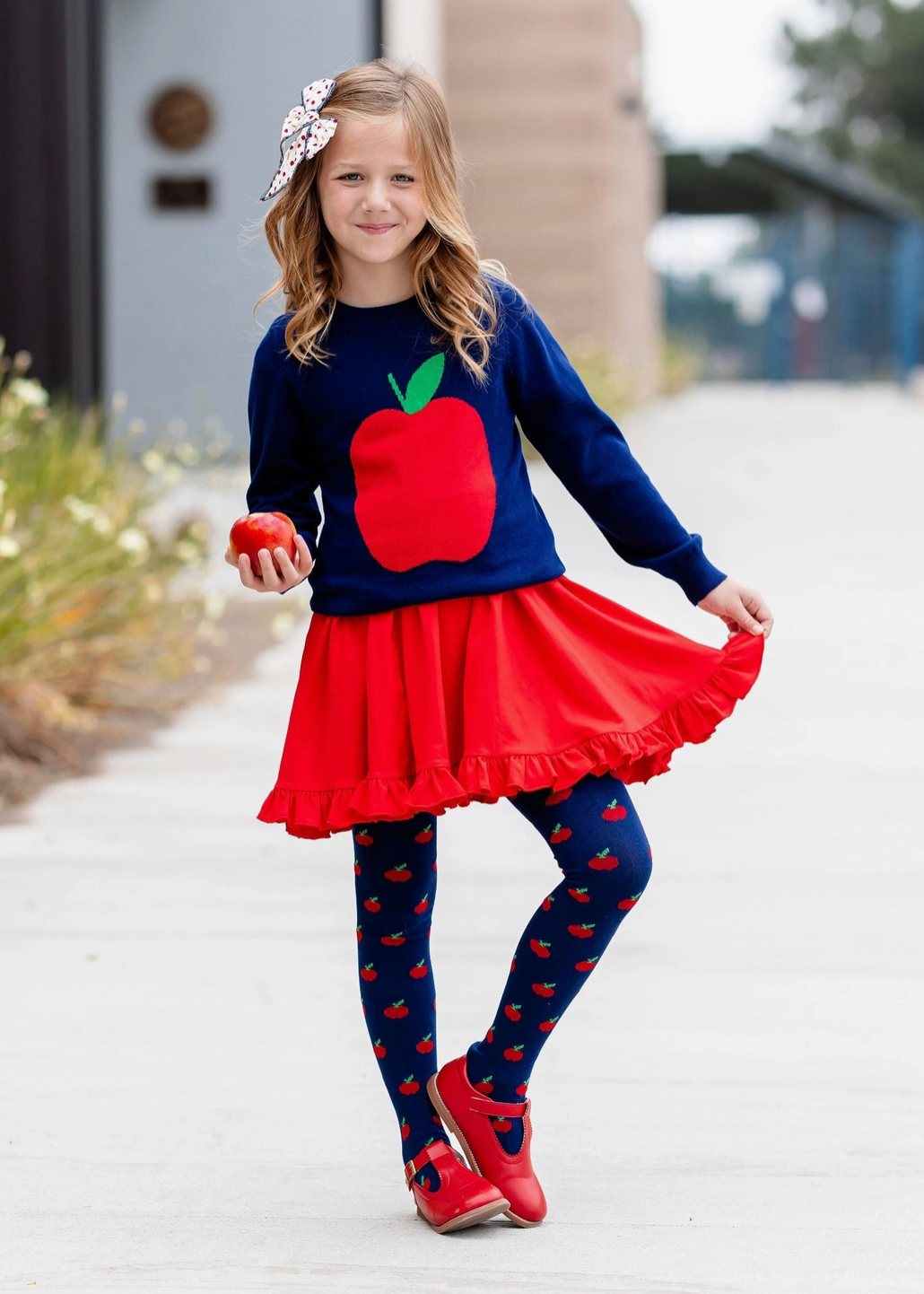 Apple Knit Tights