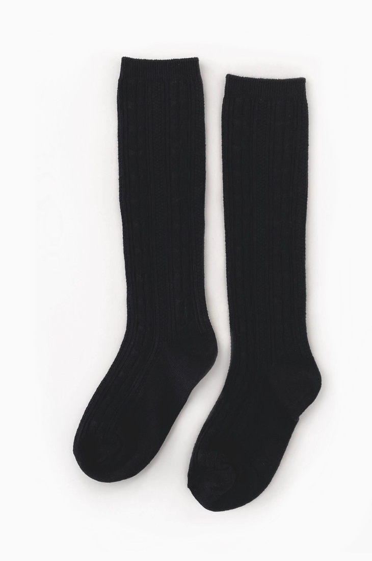 Black Knee Socks