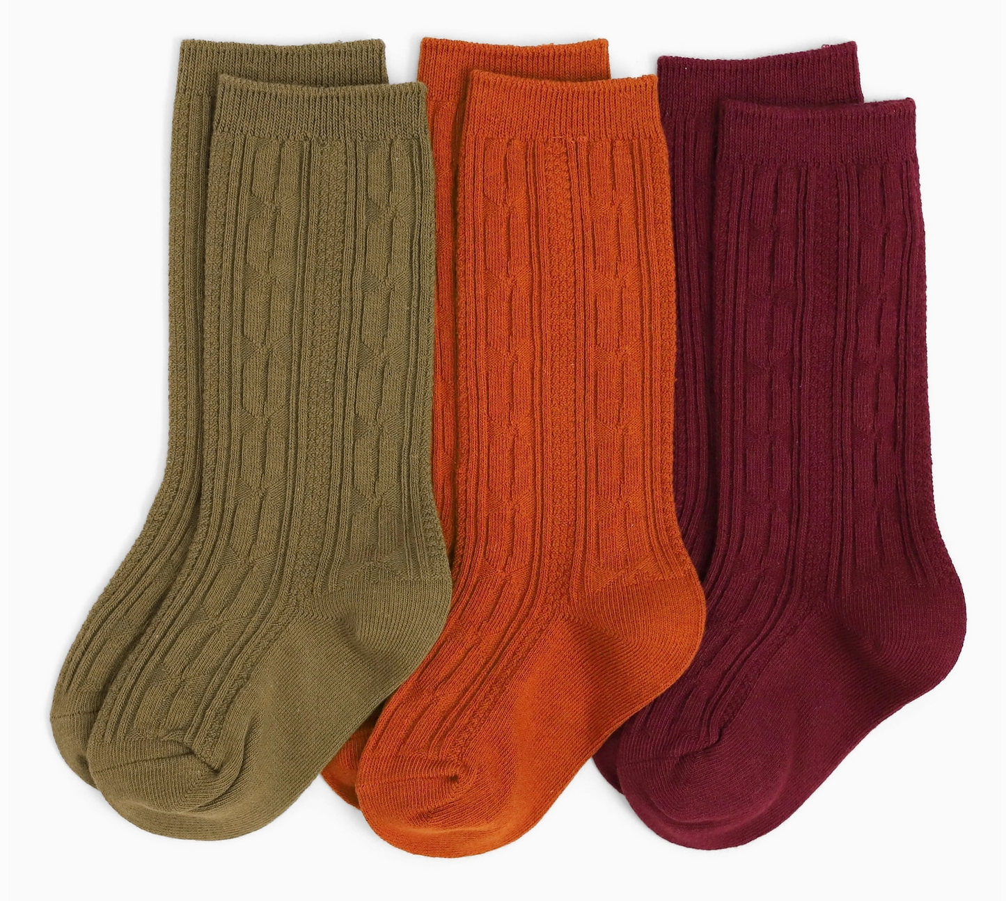 Yosemite Cable Knit Knee Socks Pack