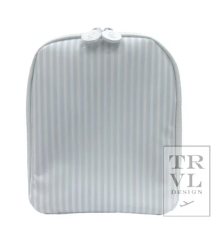 Bring It Pimilco Stripe Blue Lunch Bag