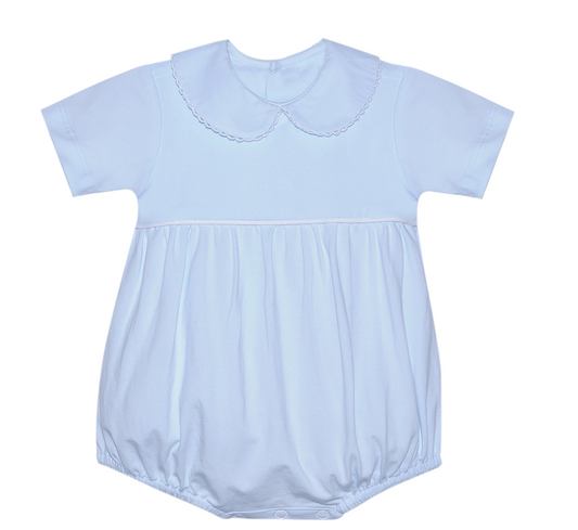Boys Brady White & Blue Bubble