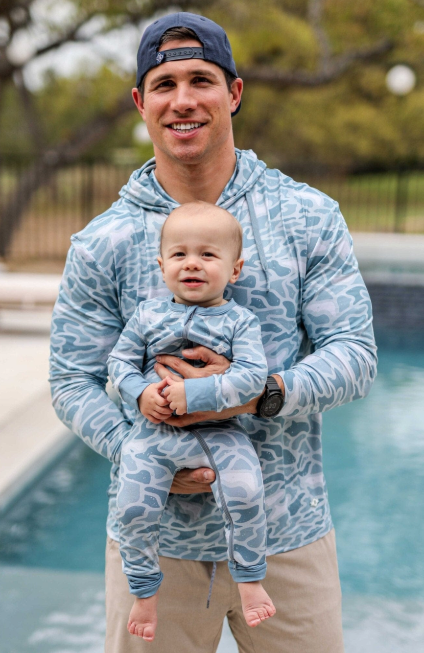 Seaside Camo Footie