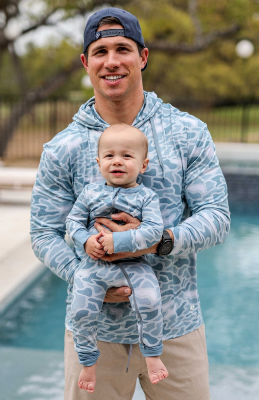Seaside Camo Footie