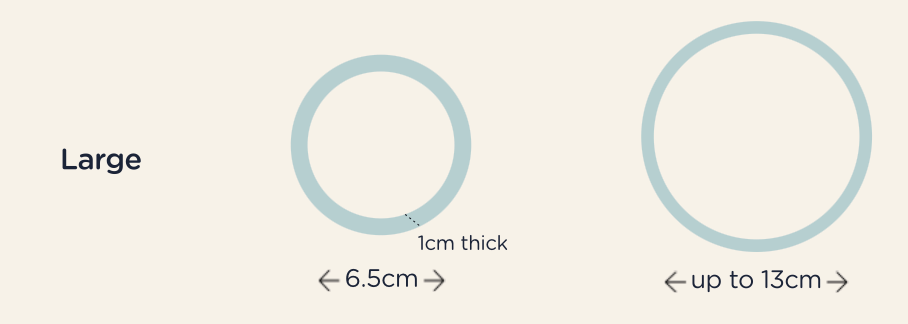 Large Spiral Hair Coils