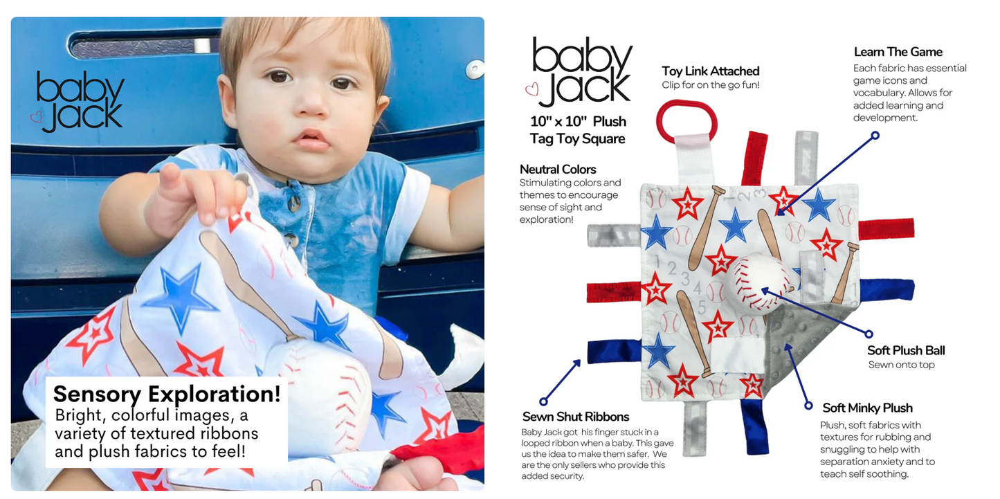 Sunshine Tags Crinkle Toy