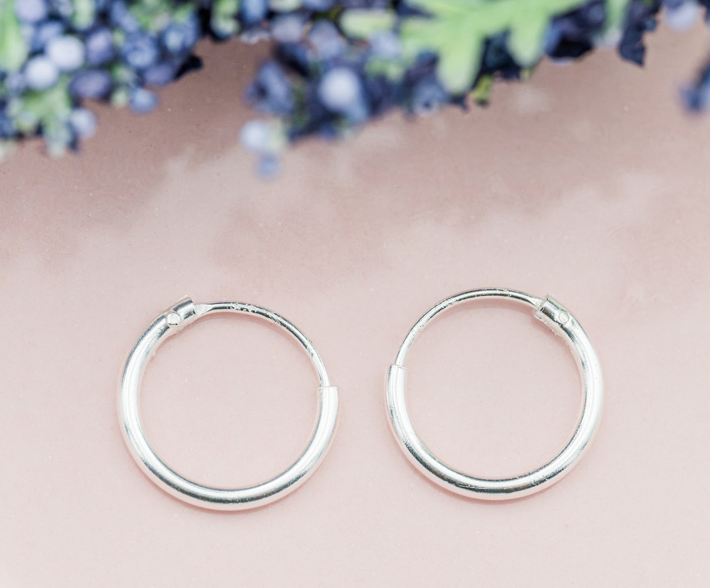 Sterling Silver Hoop Earrings