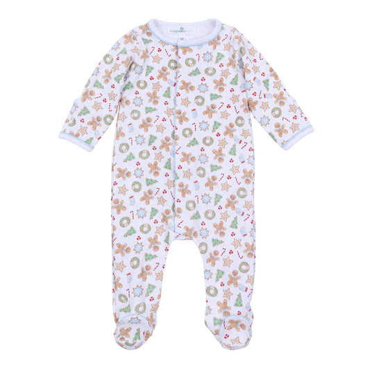 Blue Frosted Wonderland Footie