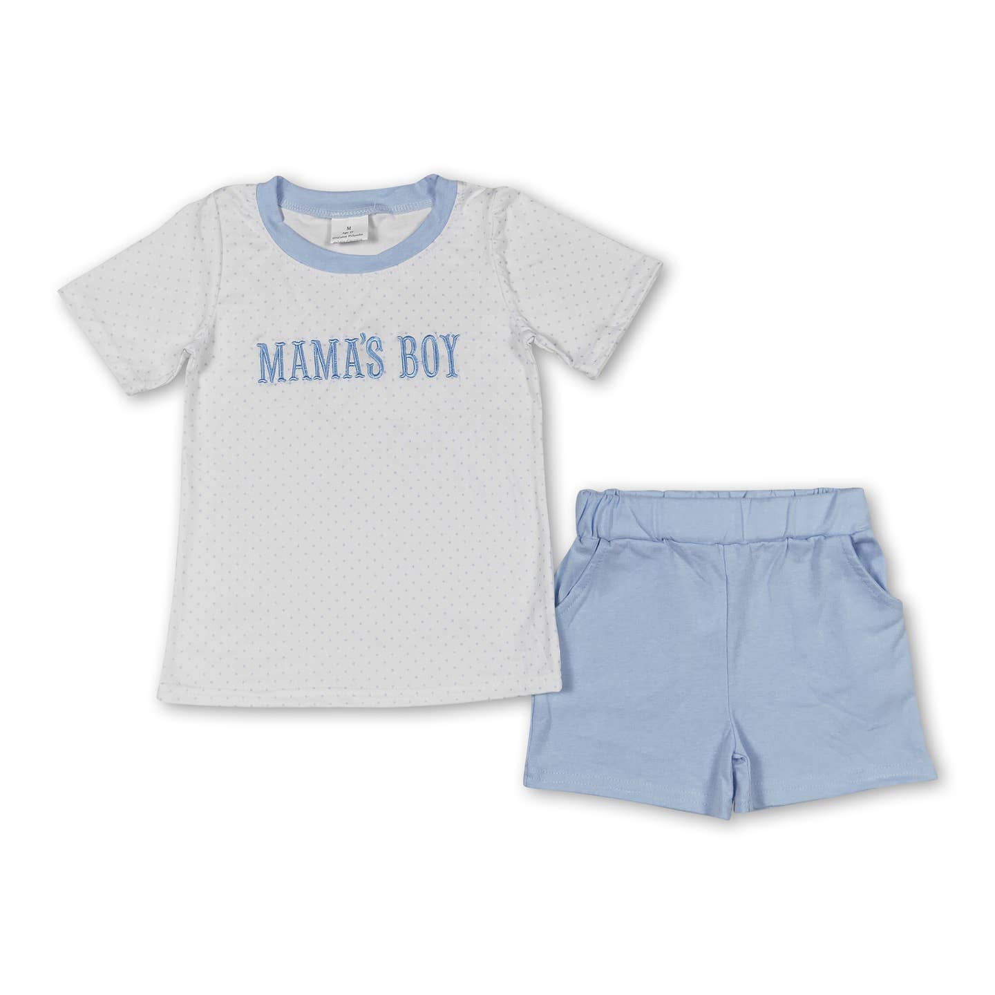 Blue Mama's Boy Set