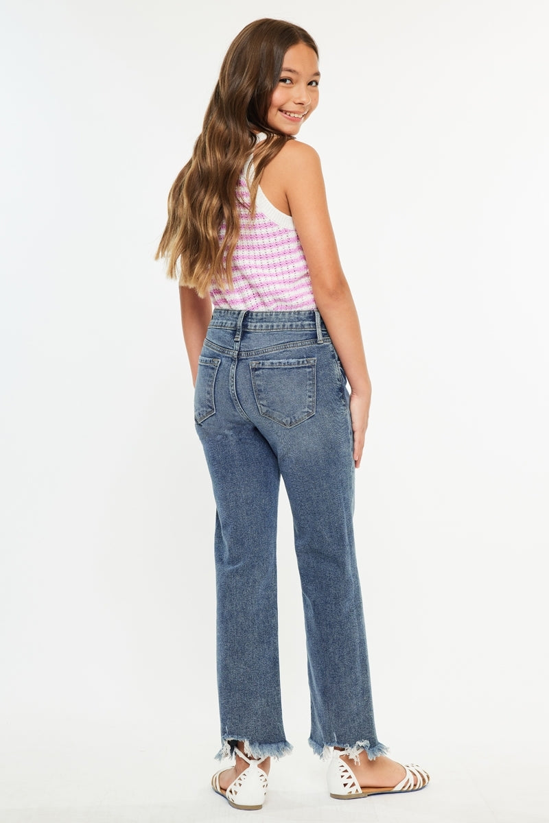 Bianca High Rise Straight Jeans